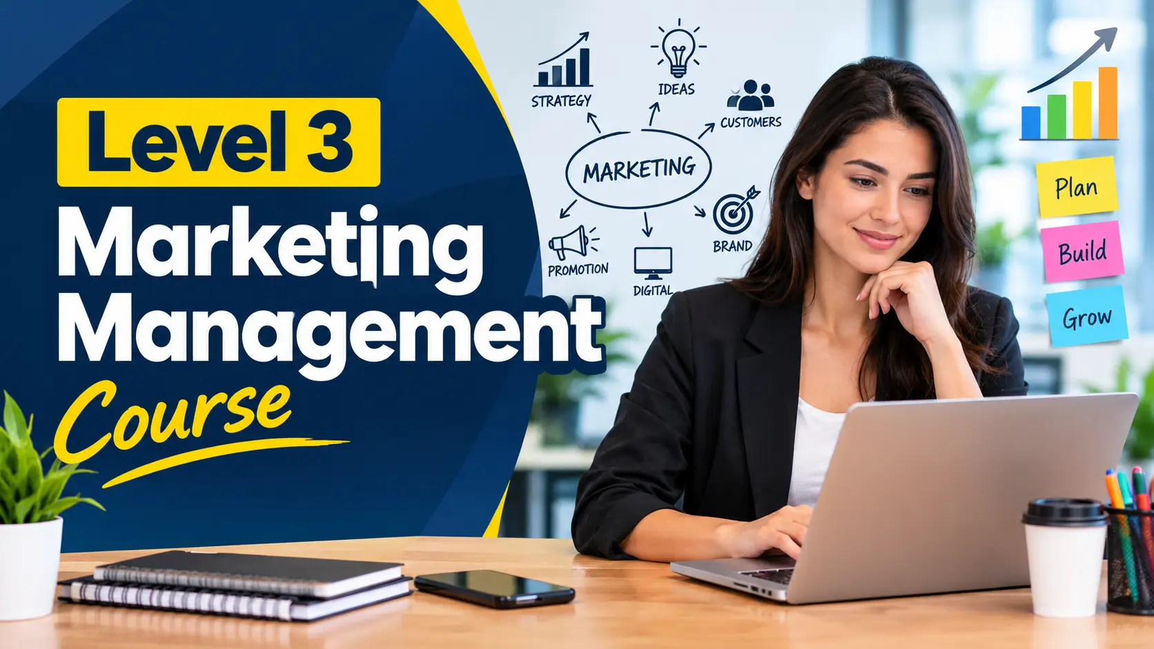 Level 3 Marketing Management Course Thumbnail