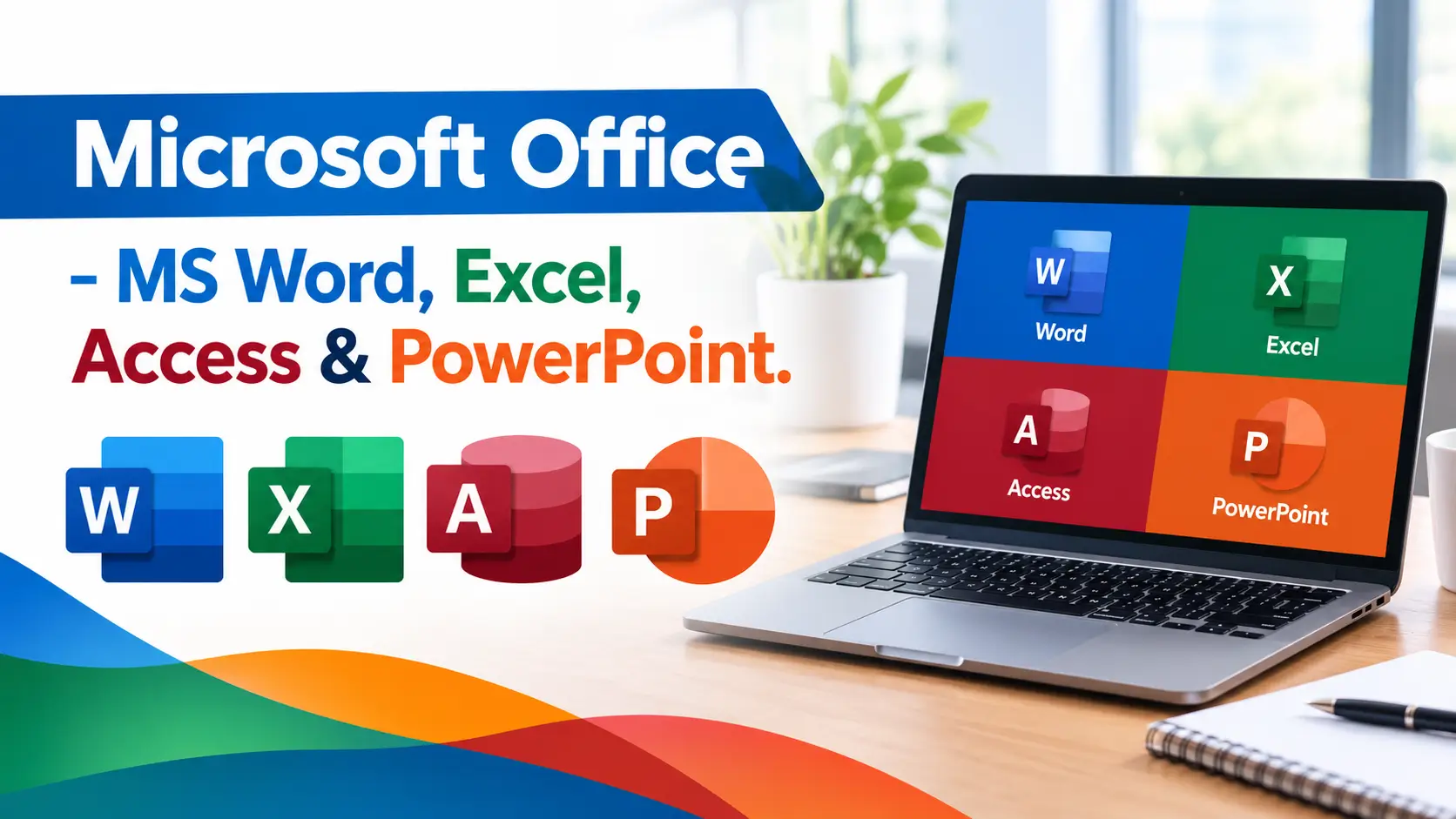 Microsoft Office – MS Word, Excel, Access & PowerPoint Thumbnail