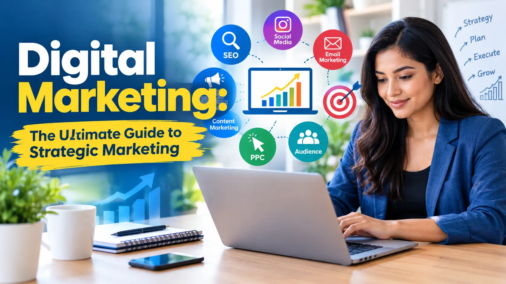 Digital Marketing: The Ultimate Guide to Strategic Marketing Thumbnail