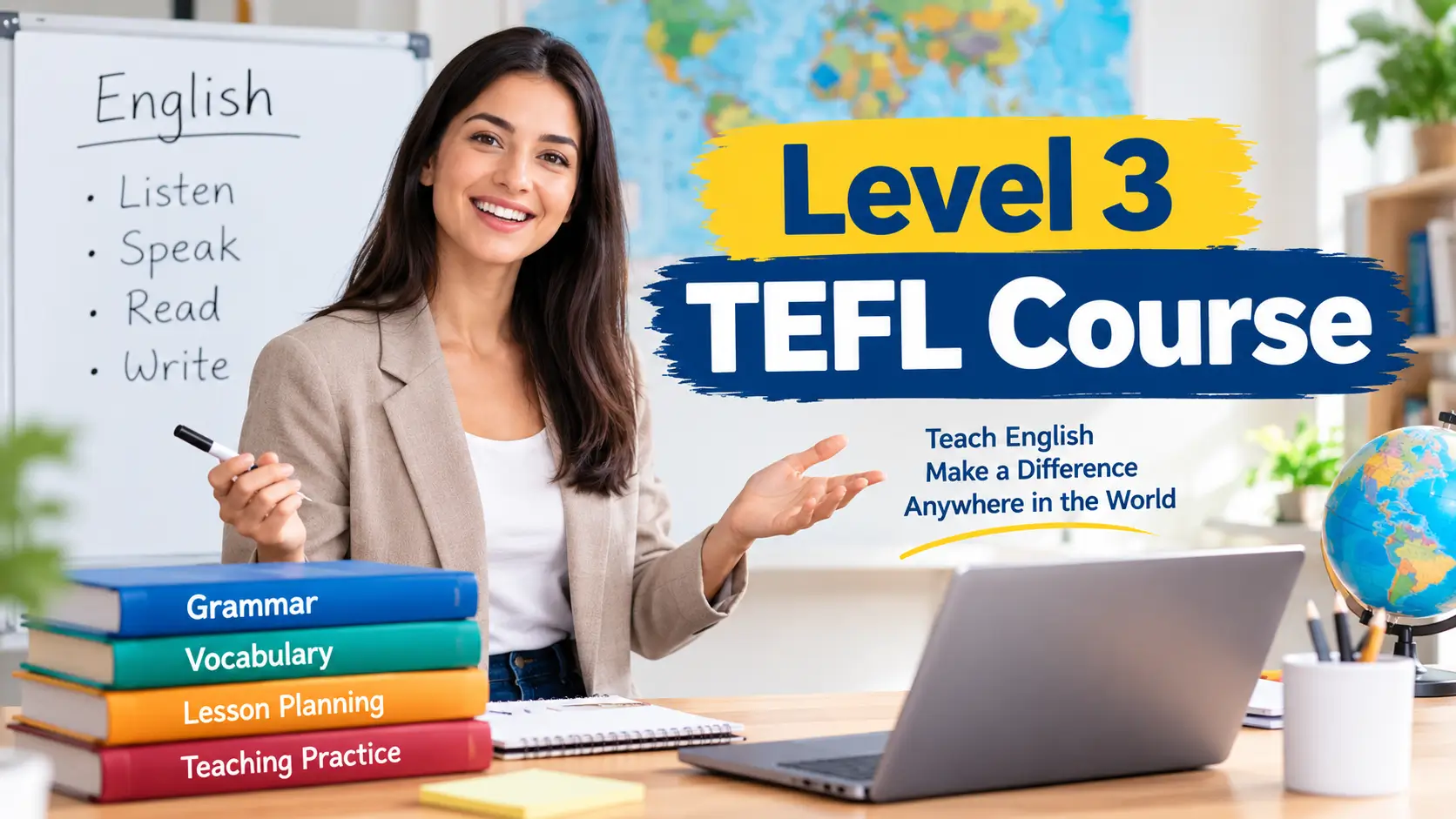 Level 3 TEFL Course Thumbnail