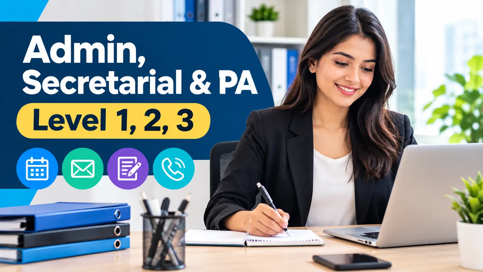 Admin, Secretarial & PA Level 1, 2, 3 Thumbnail